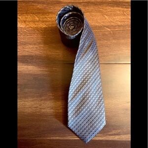KENNETH COLE REACTION Brown Silk Necktie